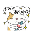 Junsねこ春のご挨拶（個別スタンプ：6）