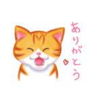 シロチャときどきサバトラ（個別スタンプ：2）
