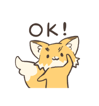 腹ぺこなきつねさん（個別スタンプ：3）