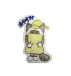 タマゴからパンツの猫（個別スタンプ：3）
