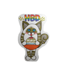 タマゴからパンツの猫（個別スタンプ：6）