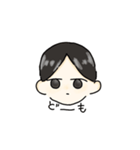 ☁センター分けの子☁（個別スタンプ：2）