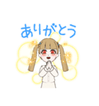 天使と友達のスタンプ（個別スタンプ：2）