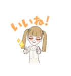 天使と友達のスタンプ（個別スタンプ：7）