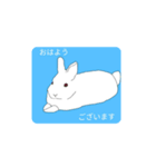 のんびりミニうさぎ（個別スタンプ：6）