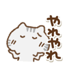 でか文字でかねこ(アメショ)②（個別スタンプ：15）