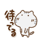 でか文字でかねこ(アメショ)②（個別スタンプ：38）