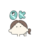 ひとつ結子*新一（個別スタンプ：1）
