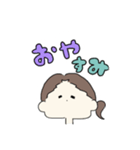 ひとつ結子*新一（個別スタンプ：3）