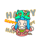 Fashion-girl Iki-chan 2years old（個別スタンプ：1）