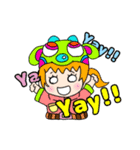 Fashion-girl Iki-chan 2years old（個別スタンプ：11）