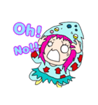 Fashion-girl Iki-chan 2years old（個別スタンプ：18）