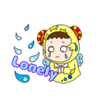 Fashion-girl Iki-chan 2years old（個別スタンプ：23）