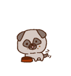 パグのパヌ。（個別スタンプ：12）