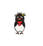 基本こっち見てるペンギン（個別スタンプ：14）