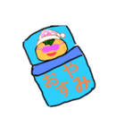 みかんちゃんのスタンプです。（個別スタンプ：13）