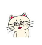 めがねにゃん2（個別スタンプ：4）