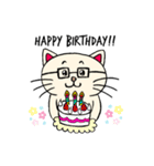 めがねにゃん2（個別スタンプ：15）