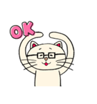 めがねにゃん2（個別スタンプ：22）