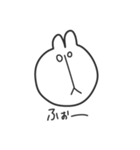 ねこうさぎくまは、挨拶と返事をします。（個別スタンプ：29）