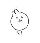 ねこうさぎくまは、挨拶と返事をします。（個別スタンプ：31）
