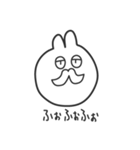 ねこうさぎくまは、挨拶と返事をします。（個別スタンプ：40）