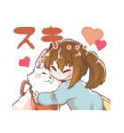 狐と幼女の365日（個別スタンプ：1）