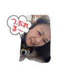 愛犬と孫ちゃんスタンプ（個別スタンプ：14）