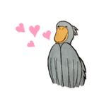 ハシビロコウのピロリン♪(shoebill)（個別スタンプ：1）