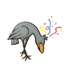ハシビロコウのピロリン♪(shoebill)（個別スタンプ：4）
