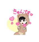 女の子パジャマ（個別スタンプ：5）