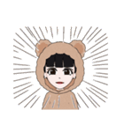 女の子パジャマ（個別スタンプ：11）