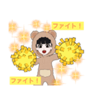 女の子パジャマ（個別スタンプ：22）