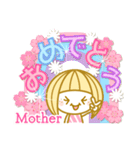 Mother（母）の❤挨拶＆日常 スタンプ（個別スタンプ：20）
