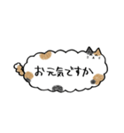 ふきだしみたいなねこ(敬語)（個別スタンプ：22）