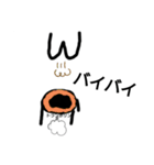 とおりすがりの白いヤツ2（個別スタンプ：14）