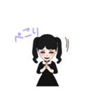 地雷系女子 アバター（個別スタンプ：12）