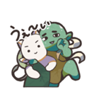 かしわおにブラザーズ（個別スタンプ：9）