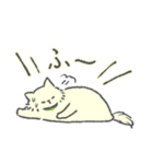 クリーム色のよい子 (ねこ)（個別スタンプ：10）