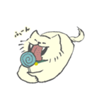 クリーム色のよい子 (ねこ)（個別スタンプ：23）