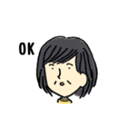 色んなおばさまたち。（個別スタンプ：7）