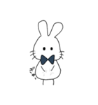 うさぎのうー①（個別スタンプ：6）