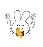 うさぎのうー①（個別スタンプ：11）