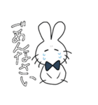 うさぎのうー①（個別スタンプ：13）