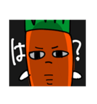 にんじんくんは食べられたくない（個別スタンプ：8）