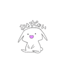 ひしうさ はぐらかし編（個別スタンプ：1）
