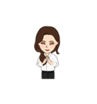仕事中のわたし。（個別スタンプ：9）