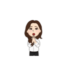 仕事中のわたし。（個別スタンプ：11）