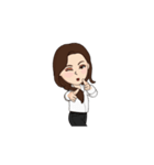 仕事中のわたし。（個別スタンプ：12）