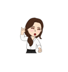 仕事中のわたし。（個別スタンプ：14）
